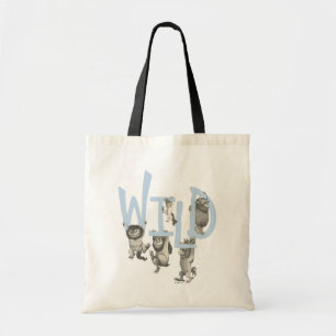 WILD   Wild Things and Max - Blue Tote Bag