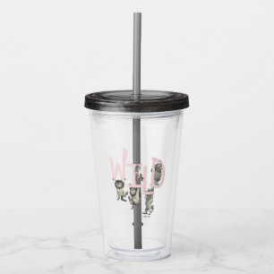 WILD   Wild Things and Max - Pink Acrylic Tumbler