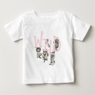 WILD | Wild Things and Max - Pink Baby T-Shirt