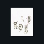 WILD | Wild Things and Max - Pink Canvas Print<br><div class="desc">In the forty years since Max first cried "Let the Wild Rumpus Start, " Maurice Sendak's classic picture book Where the Wild Things Are has become one of the most highly acclaimed and best-loved children's books of all time.</div>