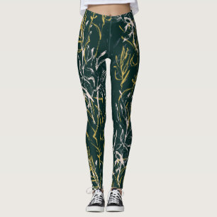 wild willow green leggings