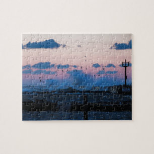 Wild Winter Waves  Jigsaw Puzzle