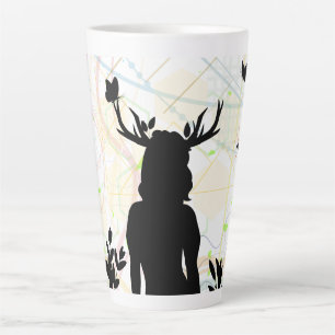 Wild With Nature Latte Mug