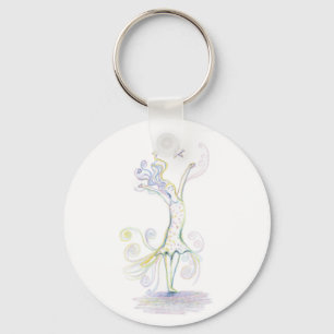 Wild Woman Key Ring
