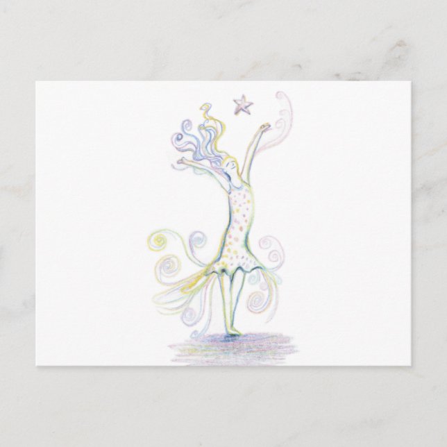 Wild Woman Postcard (Front)