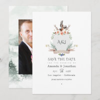 Wild Woodland Laurel Crest Wedding Photo