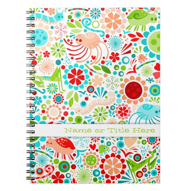 Wild World Spiral Notebook (Front)