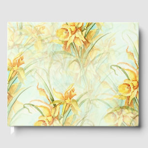 Wild Yellow Flowers Information in Spine Guest Book