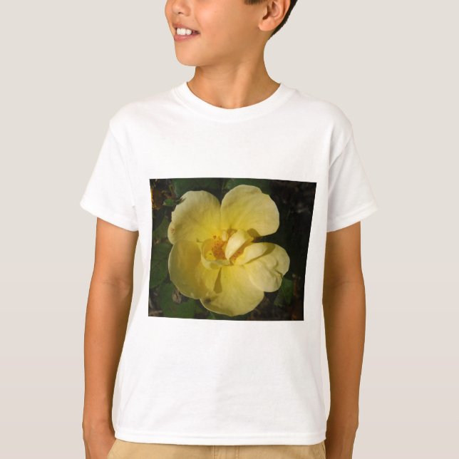Wild Yellow Rose T-Shirt (Front)
