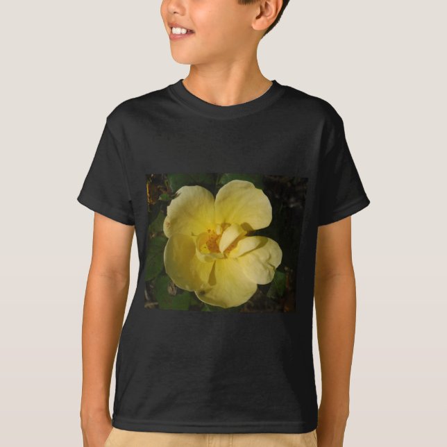Wild Yellow Rose T-Shirt (Front)