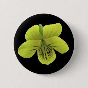 Wild Yellow Violet Coordinating Items 6 Cm Round Badge