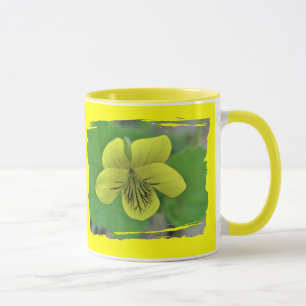 Wild Yellow Violet Coordinating Items Mug
