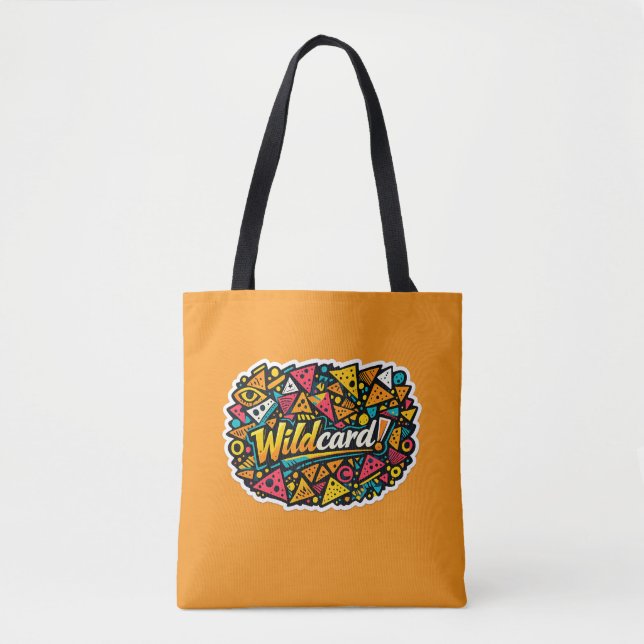🎲✨ Wildcard! Tote Bag 👜🌈 (Front)