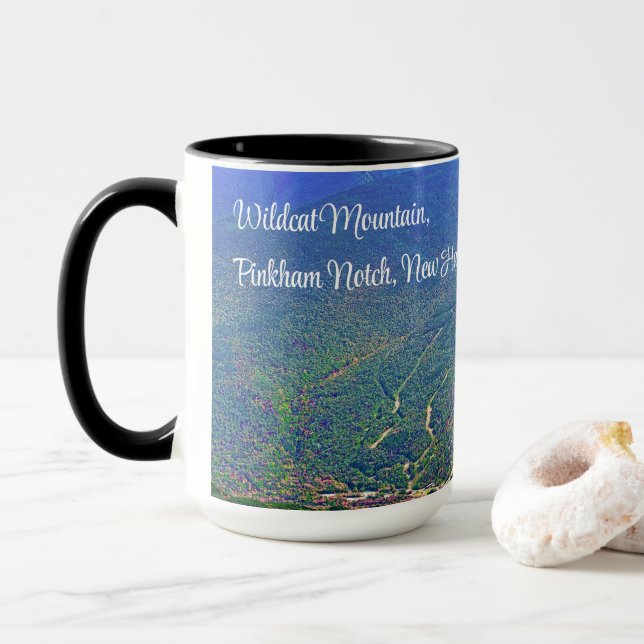 Wildcat Mountain Mug (With Donut)