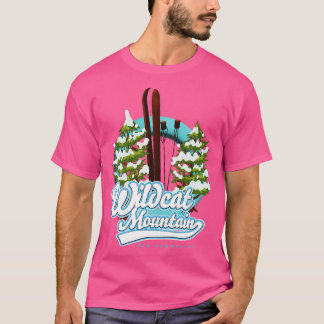 Wildcat Mountain new hampshire retro ski T-Shirt