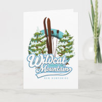 Wildcat Mountain New Hampshire Ski poster