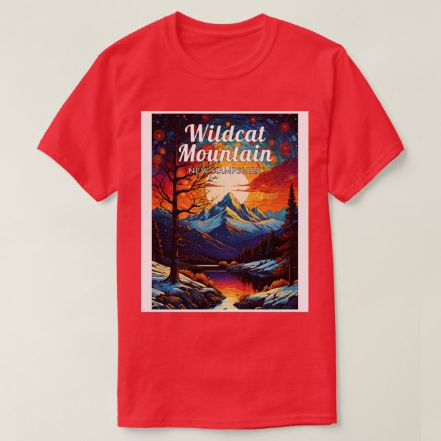 Wildcat mountain new hampshire usa ski  1 T-Shirt (Design Front)