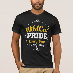 WildCat Pride Every Day T-Shirt  School Spirit 