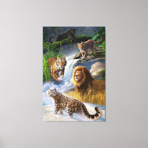 Wildcats Canvas Print