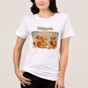 Wildcats Girls Crew Tri-Blend Shirt