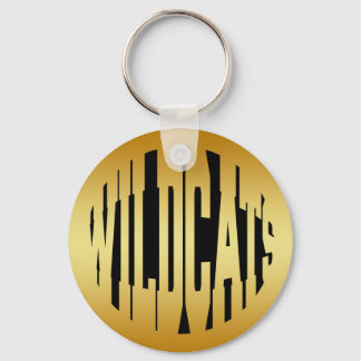 WILDCATS - GOLD KEY RING