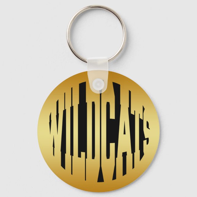 WILDCATS - GOLD KEY RING (Front)
