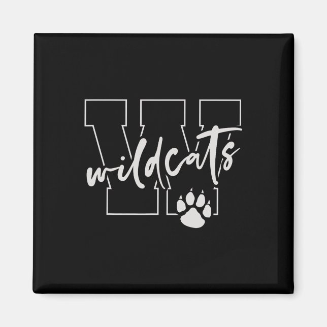 Wildcats  magnet (Front)