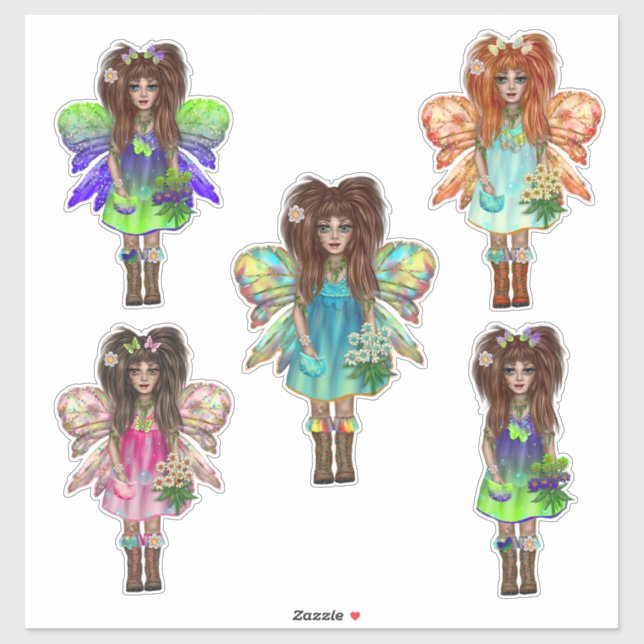 Wildchild Fairy Sticker (Sheet)