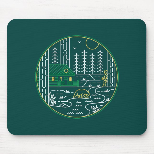 Wildcome Home 1 Mouse Pad (Front)
