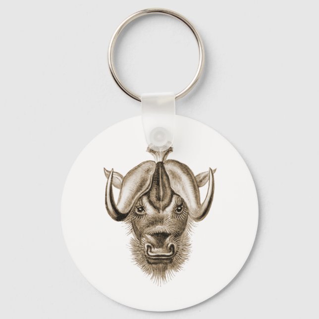 Wildebeest Key Ring (Front)