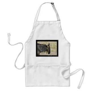 Wildebeest migraton (gnu) Kenya safari bbq aprons