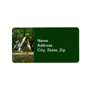 Wilderness A-Frame Camping at Campground Label