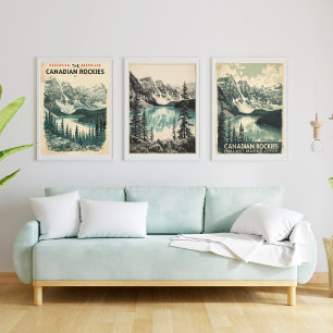 Wilderness Awaits – Vintage Canadian Rockies 