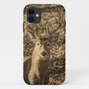 wilderness Camouflage outdoorsman whitetail deer Case-Mate iPhone Case