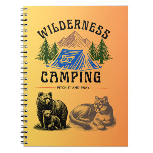 Wilderness Camping – Pitch It and Pray Notebook