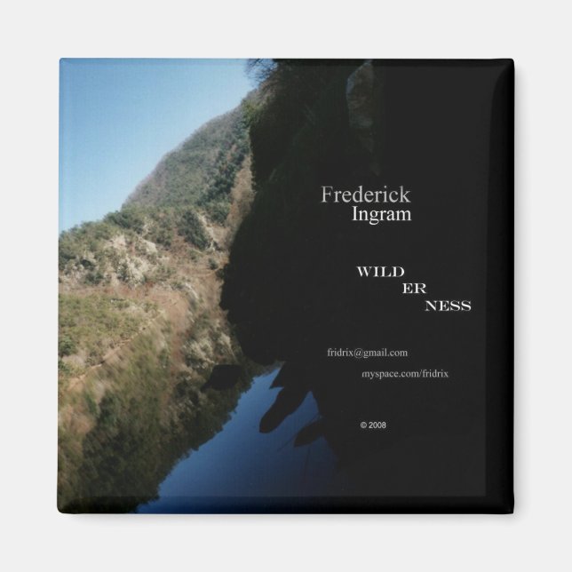 Wilderness CD magnet (Front)
