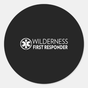 Wilderness First Responder Wfr Classic Round Sticker