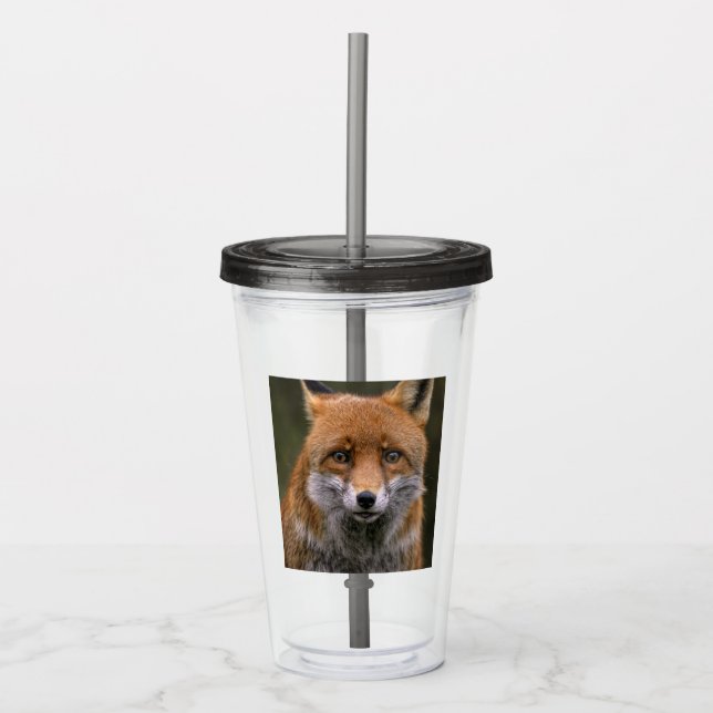 Wilderness Fox Acrylic Tumbler (Front)