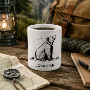Wilderness Monogram Coffee Mug