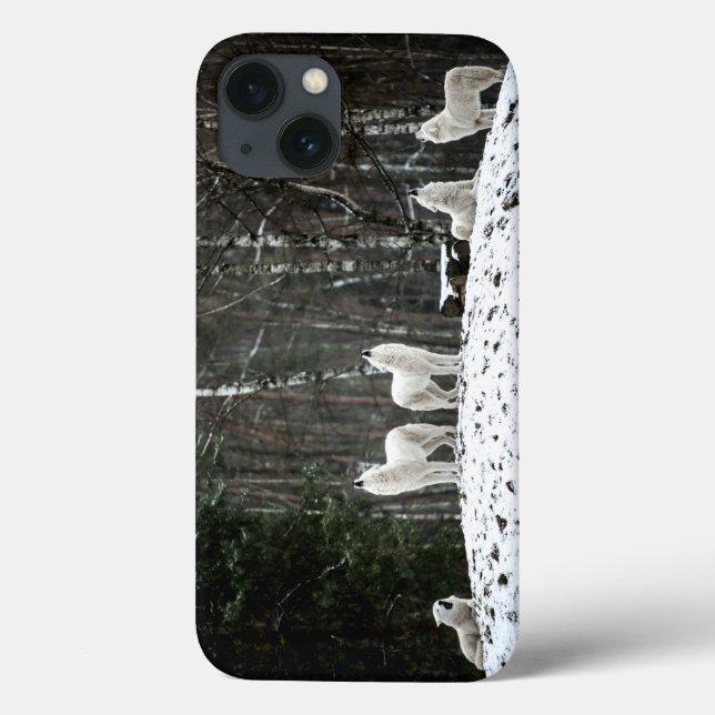 Wilderness Polar Wolf Case-Mate iPhone Case (Back)