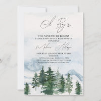 Wilderness The Adventure Begins Baby Shower