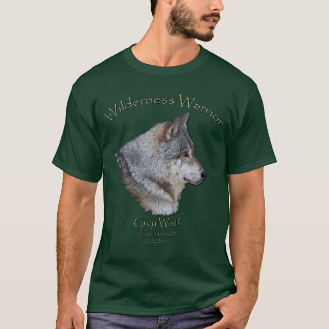WILDERNESS WARRIOR Hoodie T-Shirt (Front)