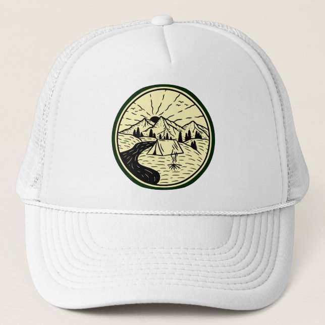 Wilderness Whispers Trucker Hat (Front)