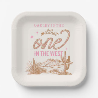 Wildest One in the West Party Plates