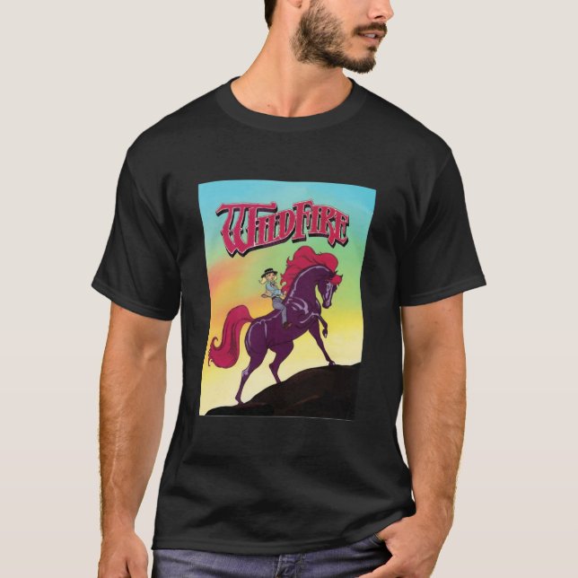 Wildfire - 80s horse cartoon Classic  Copy  T-Shirt (Front)