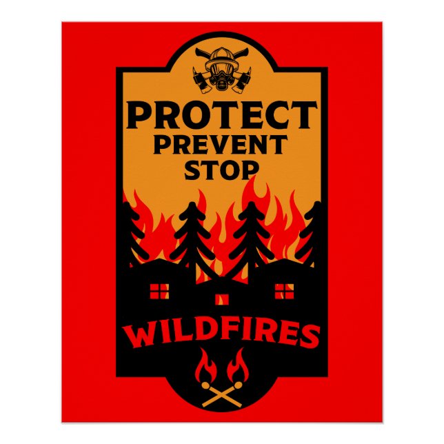 Wildfire Prevention Poster (Front)
