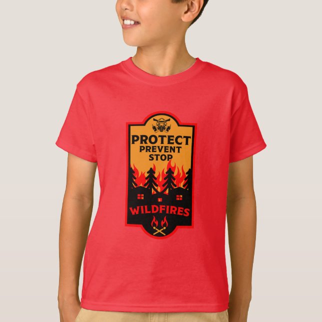 Wildfire Prevention T-Shirt (Front)