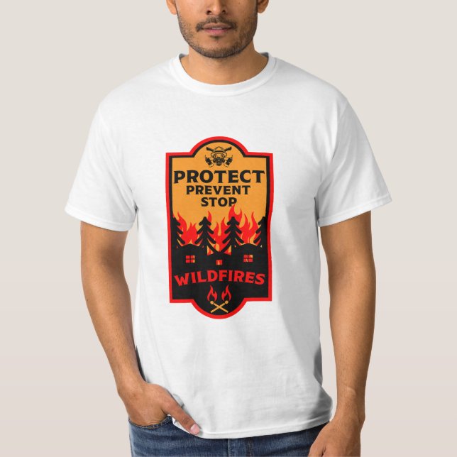 Wildfire Prevention T-Shirt (Front)