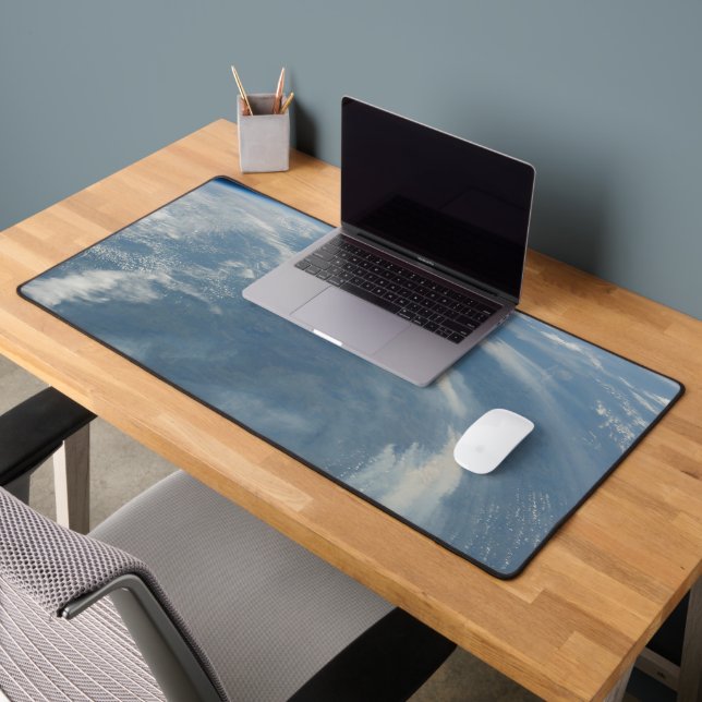 Wildfires Southeast Of James Bay In Quebec, Canada Desk Mat (Office 2)