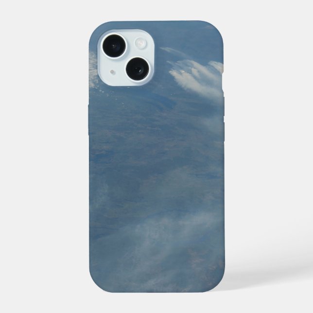 Wildfires Southeast Of James Bay In Quebec, Canada iPhone 15 Case (Back)